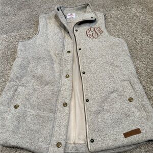 Light Tan Monogram Vest